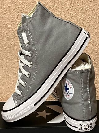 Converse CTAS Hi Taglia 38 Dolphin/Bianco/Nero