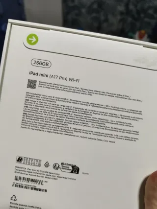 iPad Mini 6 WiFi 256GB grigio siderale