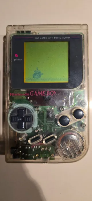 Nintendo Game Boy Clásica DMG-01 Transparente