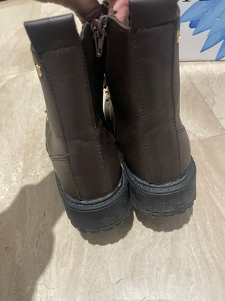 Botines Cuplé Marrón Chocolate Talla 36