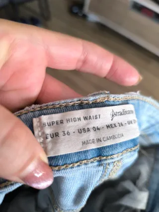 Lote 3 vaqueros cortos mujer