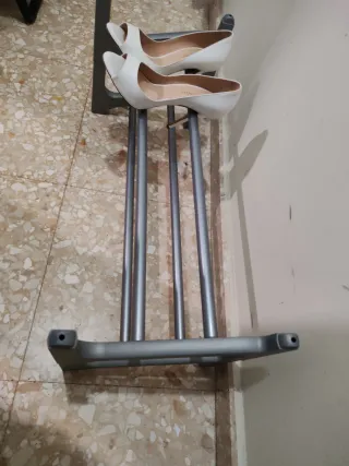 Zapatero Gris 2 Niveles