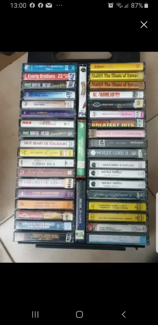 39 musicassette assortite