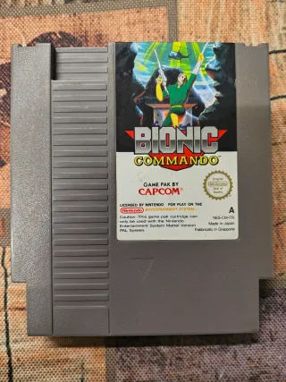 Bionic Commando NES Capcom