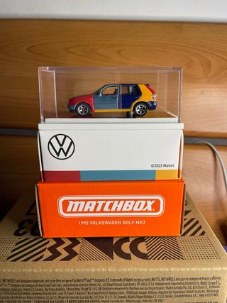 Matchbox 1995 Volkswagen Golf MK3 Harlequin