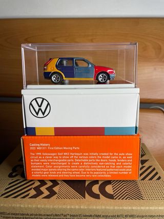 Matchbox 1995 Volkswagen Golf MK3 Harlequin