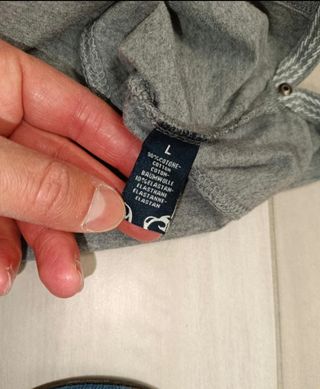 Maglia polo da uomo caldo grigio