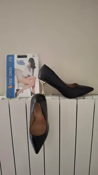 Décolleté nere collant omaggio