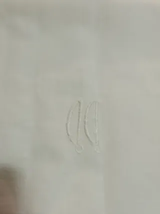 Asciugamani in cotone bianco con frange