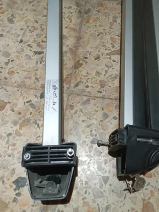 Bacas portaequipajes aluminio