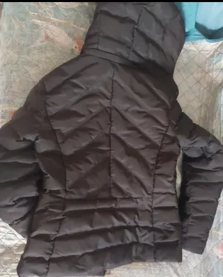 Giubbotto Zara donna nero con pellicciotto interno