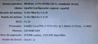 TORRE i7 GAMING-24GB RAM-SSD-HDD-GTX1050 2 GB-W 11