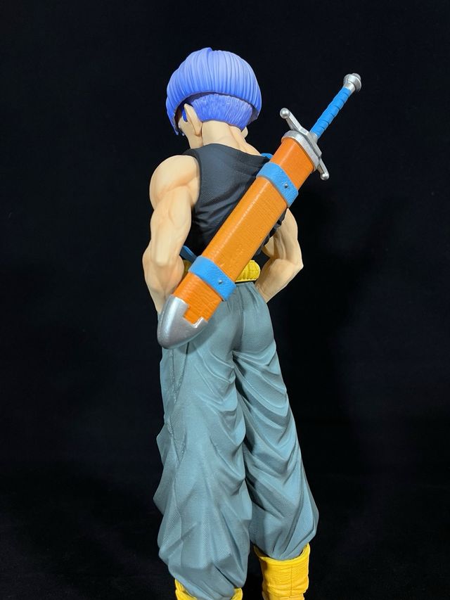 Figura Trunks 25cm Dragon Ball (2 cabezas)