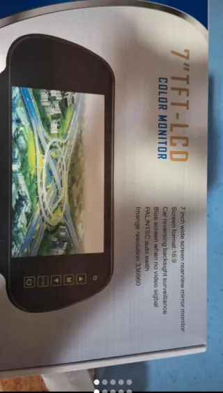 A estrenar camara trasera con Monitor LCD