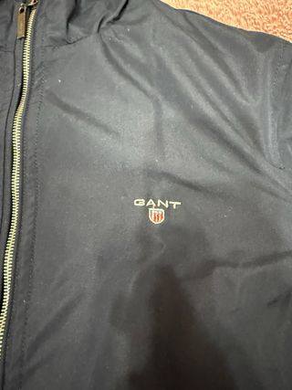Chaqueta Gant Azul Marino impermeable