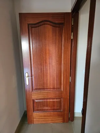 Puertas de madera maciza