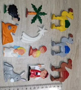Belén Nacimiento Plástico Figuras