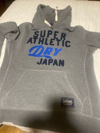 Sudadera Superdry Hombre Talla L Gris