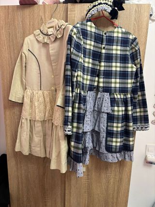 Vestido ceremonia niña de la firma Miranda