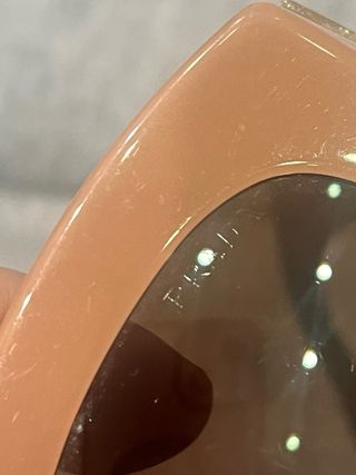 Gafas de sol Prada rosas y marrones