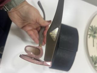 Gafas de sol Prada rosas y marrones