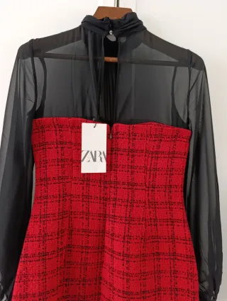 Vestido Rojo - Zara
