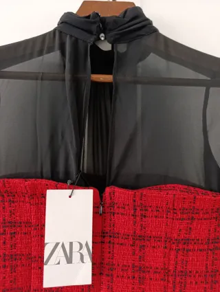 Vestido Rojo - Zara