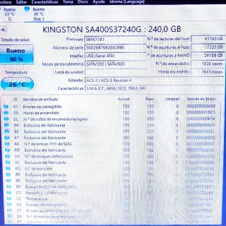 Disco SSD Kingston 240GB SATA 2.5