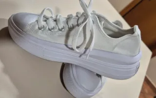 Sneakers Converse Chuck Taylor All Star Move Bianche