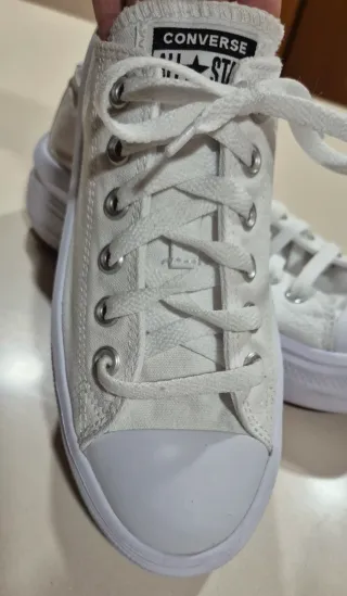 Sneakers Converse Chuck Taylor All Star Move Bianche