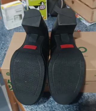 Zapatos de salón negros mujer talla 39