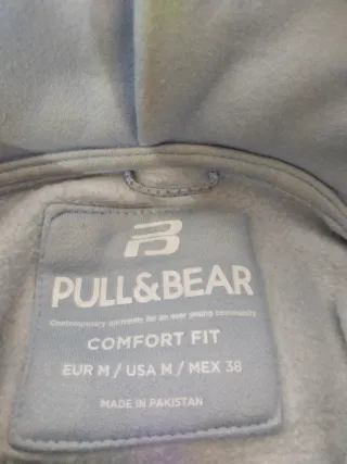 Sudadera Pull&Bear azul claro chico