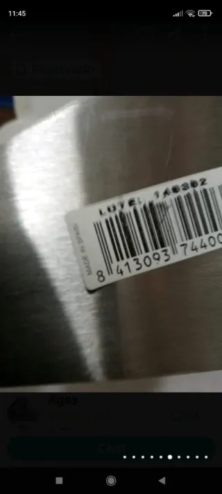 Paleta ZUBIONDO  nueva