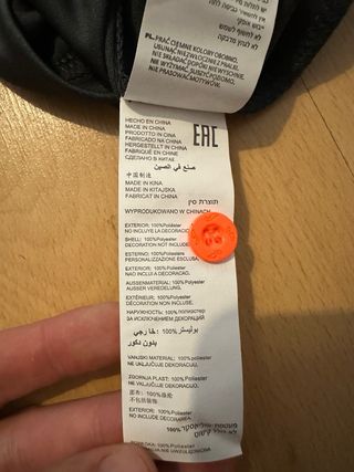 Camiseta Joma Antracita Talla L