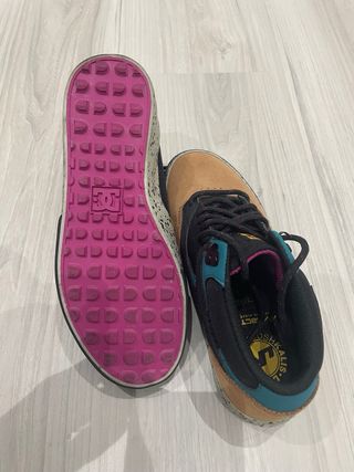 Botas DC Shoes niño/hombre negras y marrones