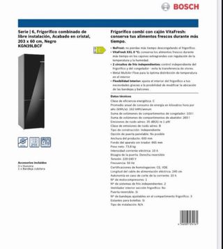 Conjunto Electrodomésticos Bosch Cristal Negro