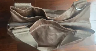 Borsa Kipling Beige/Oro con Tracolla 40x26x13