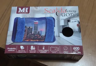 Scaldino Elettrico MH Luxury Cuore