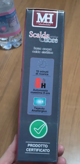 Scaldino Elettrico MH Luxury Cuore