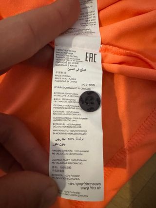 Camiseta Joma Naranja Talla L