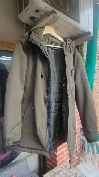 Chaquetón de invierno hombre verde Boston