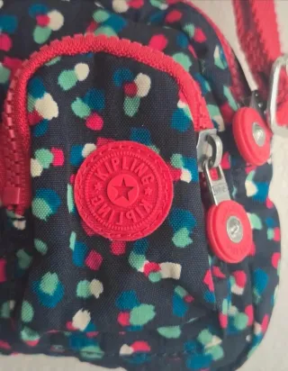 Mini borsa Kipling nylon 18x14x3cm