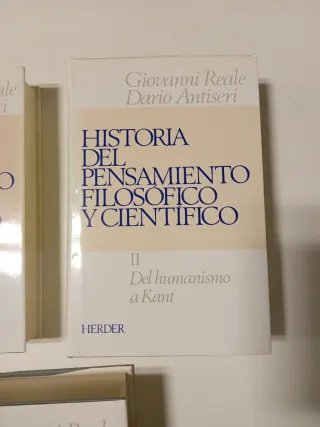 Historia del pensamiento filosófico y científico