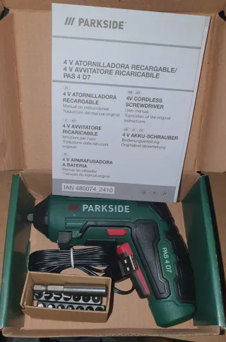 Atornillador Parkside 4V