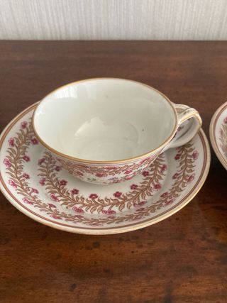 Set 2 Tazzine Caffè Porcellana Vintage