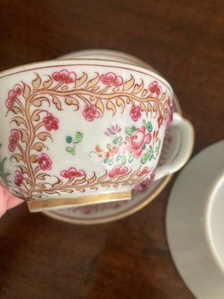 Set 2 Tazzine Caffè Porcellana Vintage