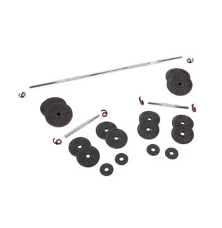 Kit Musculación Mancuernas y Barra