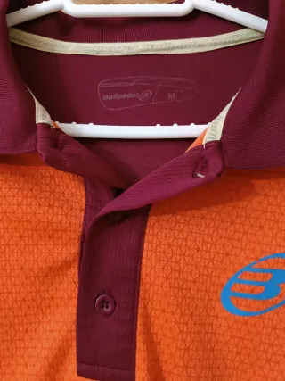 Camiseta Polo Bullpadel Naranja