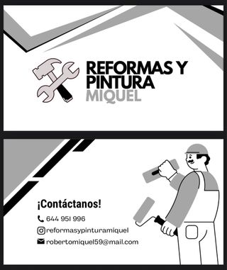 Reformas y pintura