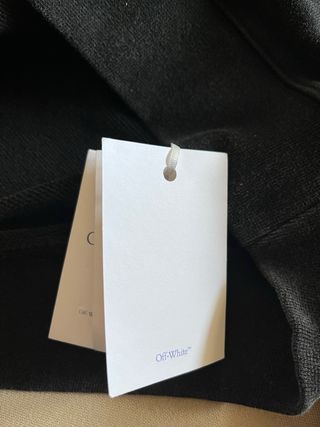 Felpa Off-White Putti con cartellino